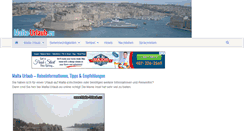 Desktop Screenshot of malta-urlaub.eu